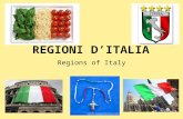Regions of italy, finished.