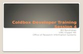 Coldbox developer training – session 4