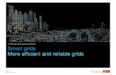Smart Grids. More efficient and reliable grids