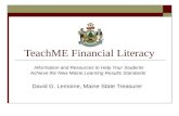 TeachME Financial Literacy Information and Resources to Help ...