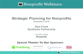Strategic Planning for Nonprofits