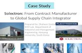 Solectron: From Contract Manufacturer to Global Supply Chain Integrator