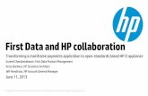 First Data and HP: From mainframe to open-standards with HP Converged Infrastructure