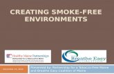 BEC Webinar: Creating Smoke-Free Environments in Your Community