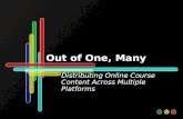 Out of One, Many - Distributing Online Course Content Across Multiple Platforms (2005)