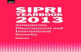 Sipri yearbook 2013