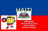 Haiti   Mello, Palet, Piaggio