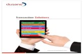 Transaction system brochure