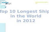 Top 10 Longest Ships in the World in 2012