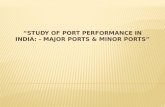 Study of port performance in india