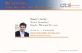 ISO 20000 : les étapes d'un ITSM certifié - David Hueber - dbi services