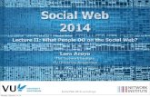 Lecture 2: Interactions, Frameworks, Privacy & Security on the Social Web (2014)