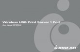 Wireless USB Print Server 1 Port