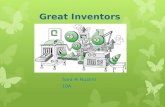 Sara Al Nuaimi - 10A - Great Inventors
