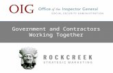 Government and Contractors Working Together