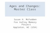 Susan McFadden - Ages and Changes: Master Class