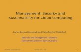 Segurança, gestão e sustentabilidade para cloud computing