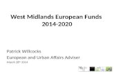 West Midlands European Structural and Investment Funds presentation march 2014