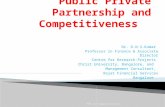 Public Private Partnership and Competitiveness