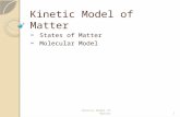 Kinetic Model of Matter
