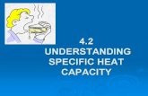 4.2 Specific Heat Capacity