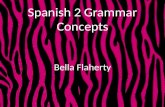 Spanish 2 grammar concepts mineee