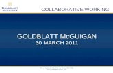 Collaborative Working - Goldblatt McGuigan