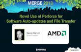 [AMD] Novel Use of Perforce for Software Auto-updates and File Transfer