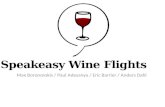 Speakeasy wine flights - educational wine packaging