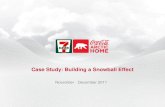 Snow ball effect case study