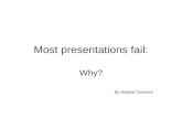 Why presentations fail