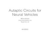 Autaptic Circuits for Neural Vehicles