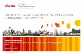 The impact of cloud computing on global submarine networks