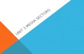 Unit 3 media sectors