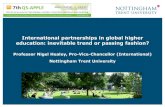International partnerships in global higher education