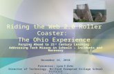 Riding the Web 2.0 Roller Coaster: The Ohio Experience