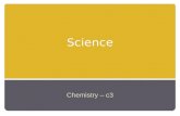 GCSE Chemistry [C3]