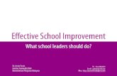 Effective School Improvement1