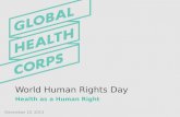 GHC Celebrates World Human Rights Day