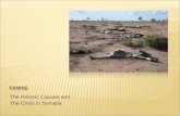 Famine history and 2011 Somalia Crisis