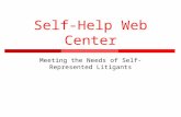 Self-Help Web Center