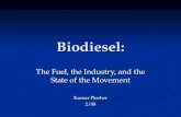 2/08 Presentation on Biodiesel and Yokayo Biofuels