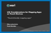 UX Considerations for Touch Mapping Apps