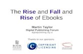 The Rise and Fall and Rise of Ebooks