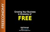 Freeconomy: Growing Your Business in Free Economy