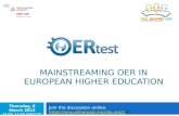 OERtest: The Guidelines