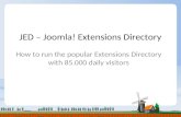 Joomla Extensions Directory -  Joomla!Days NL 2009 #jd09nl