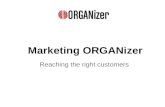 ORGANizer marketing plan & strategy