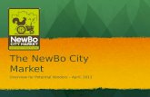 NewBo City Market: Overview for Potential Vendors