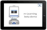 M-learning beta demo